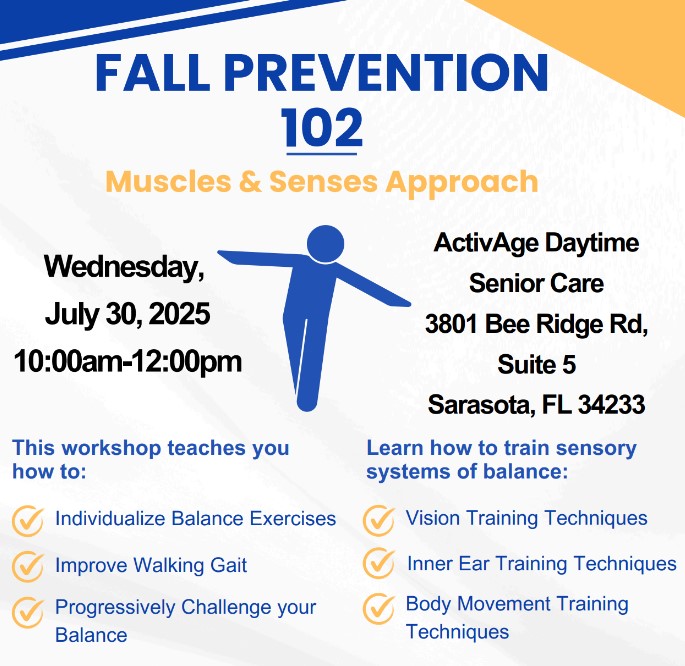 Fall Prevention 102 Workshop