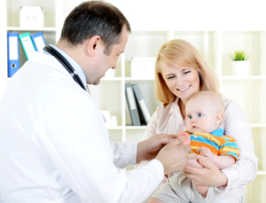 Pediatric doctor visit