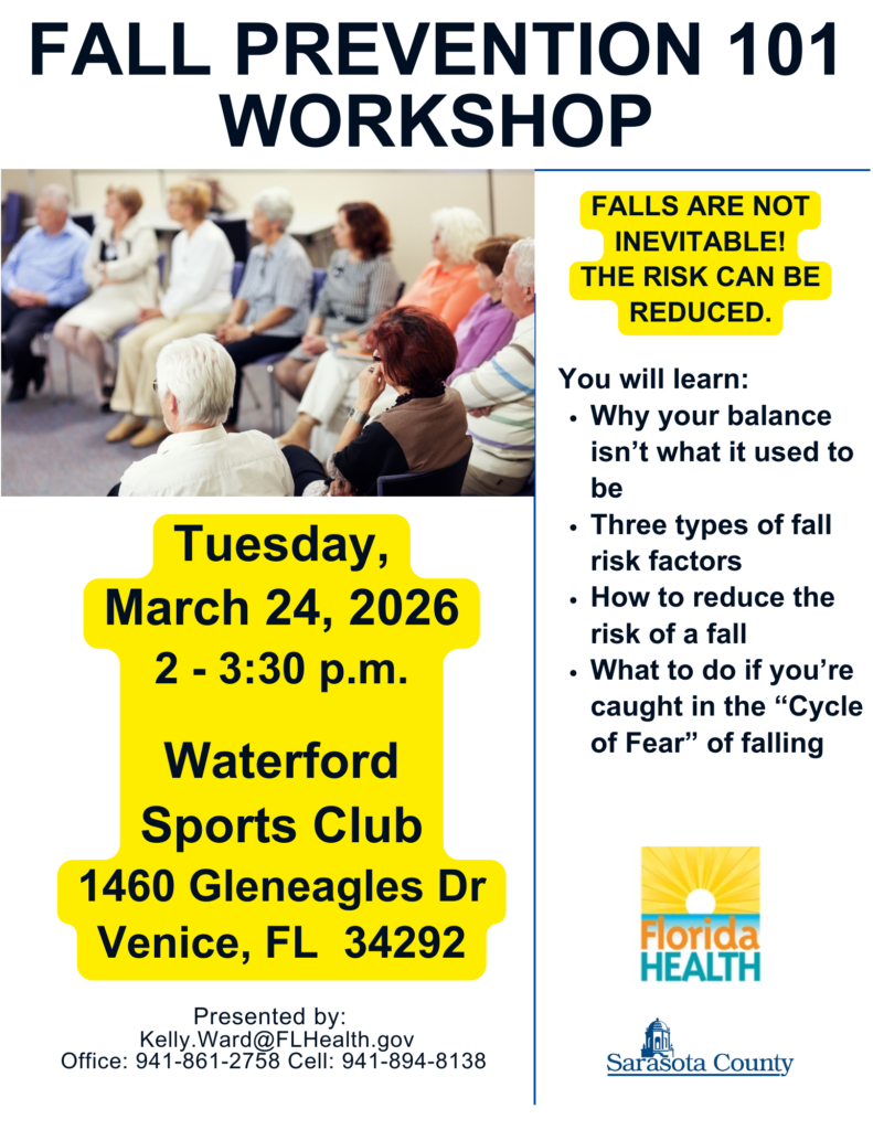 Fall Prevention 101 Workshop 1 FP101 Waterford