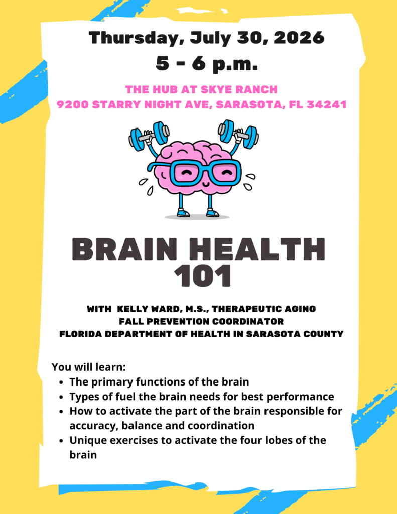 Brain Health 101 Workshop 1 BHSkyeRanchPM