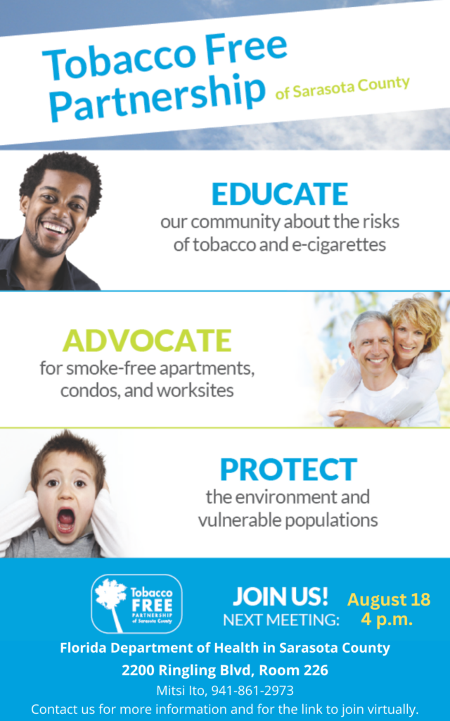 tobacco free florida brochure Partnership Meeting Tobacco-Free Jacksonville (@tobaccofreejacksonvilleFL) • Facebook