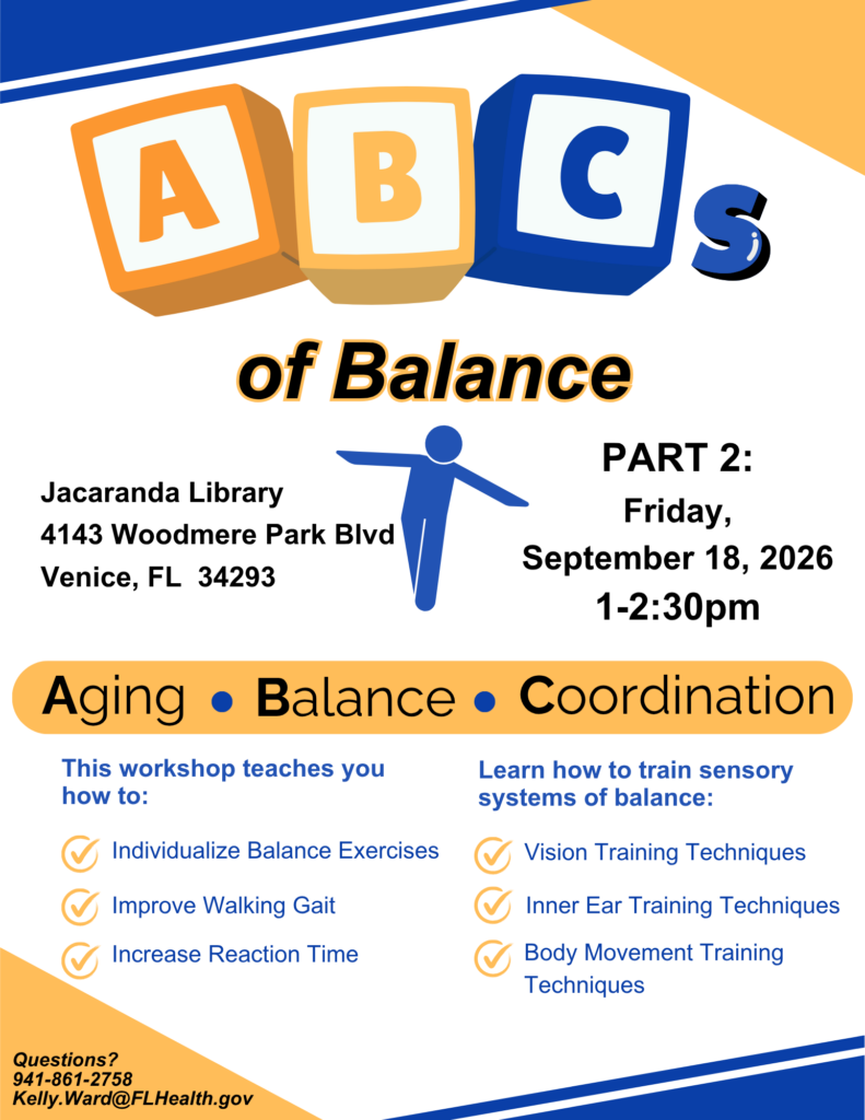 ABCs of Balance 1 Flyer for ABCs of Balance Workshop